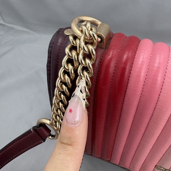 Coach Klare Crossbody Bag Womens Rainbow Quilted Leather Designer Purse Y2K - Picture 8 of 12